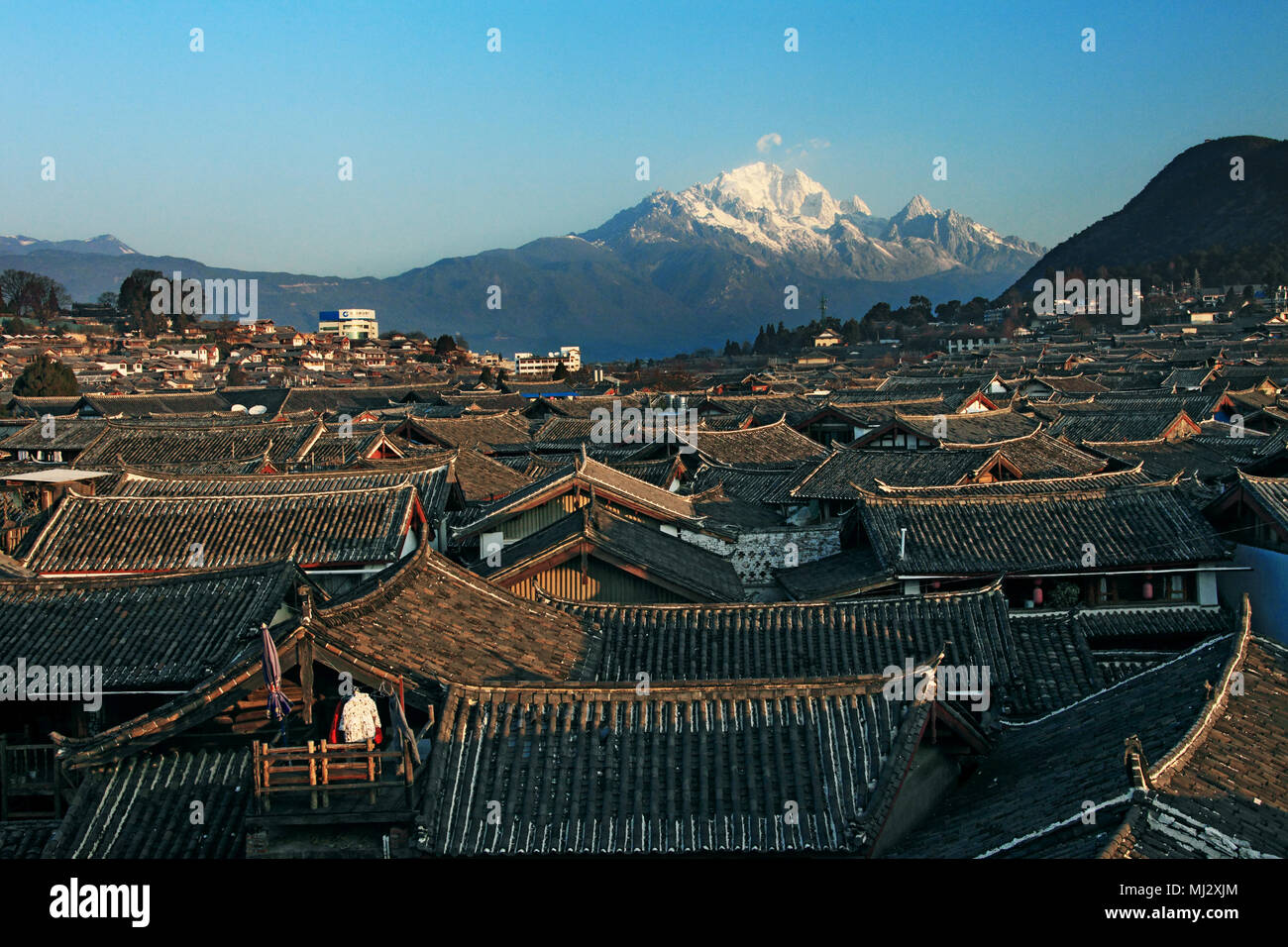 Lijiang in yunnan province Stock Photo
