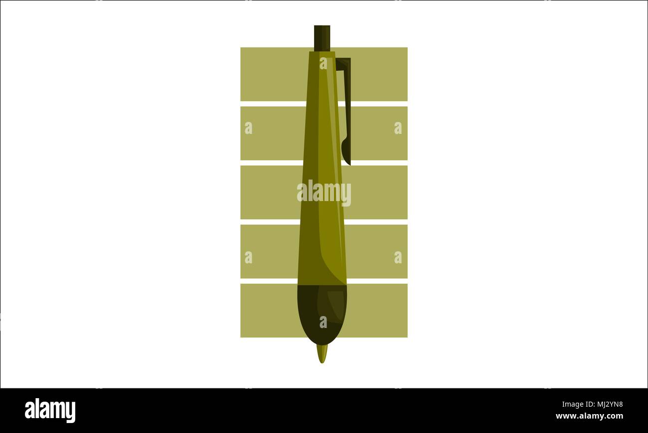 Pencil Pen Design Template Isolated Vector Stock Vector Image Art Alamy Pencil Pen Design Template Isolated Vector Stock Vector Image Art Alamy