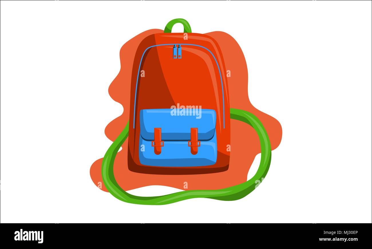 Bag Back to School Vector Stock Vector Image & Art - Alamy