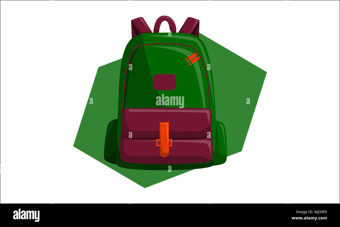 Bag Back to School Vector Stock Vector Image & Art - Alamy