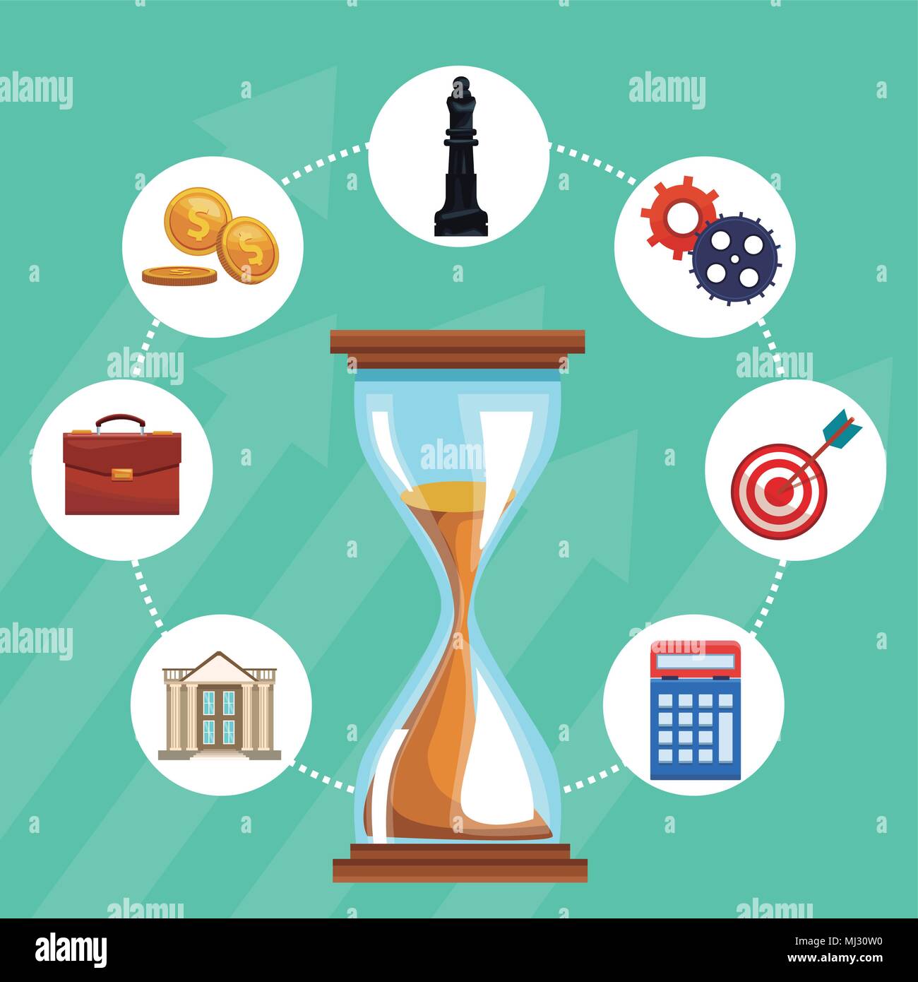 Money and business concept Stock Vector Image & Art - Alamy