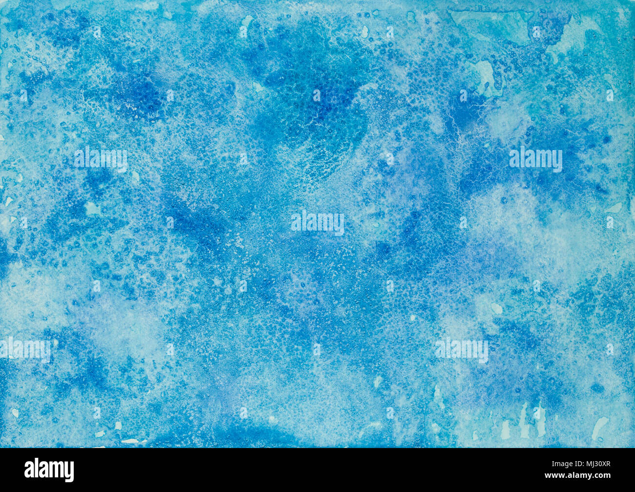 Blue Watercolor,texture on aBackground Stock Photo - Alamy