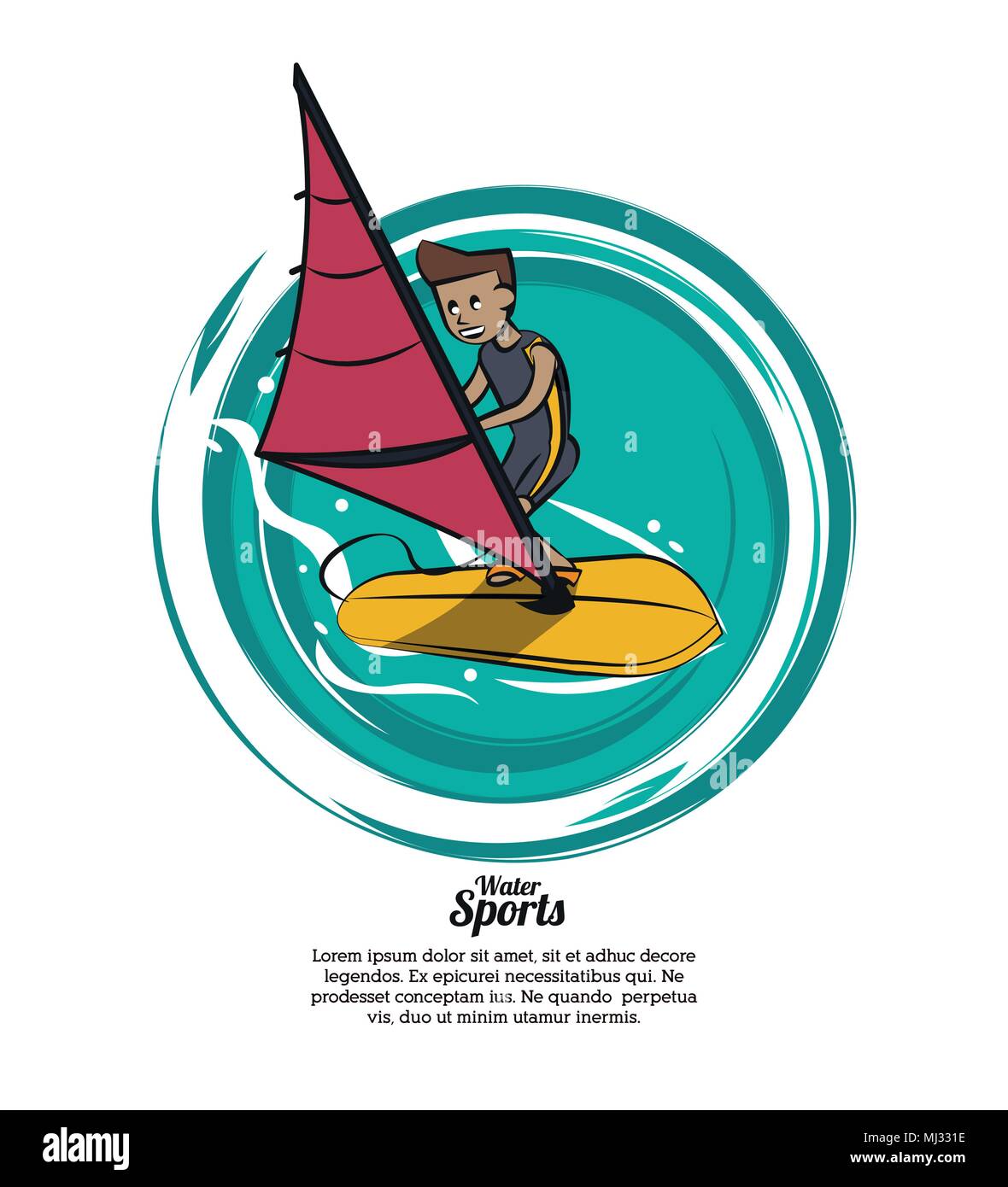 Water sports banner Stock Vector Image & Art Alamy