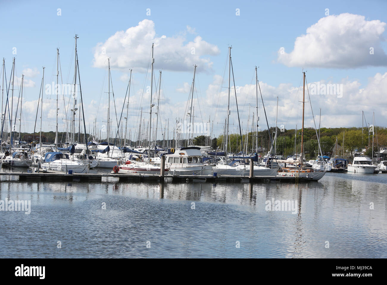 General views of Chichester Harbour in West Sussex, UK, run by Premier