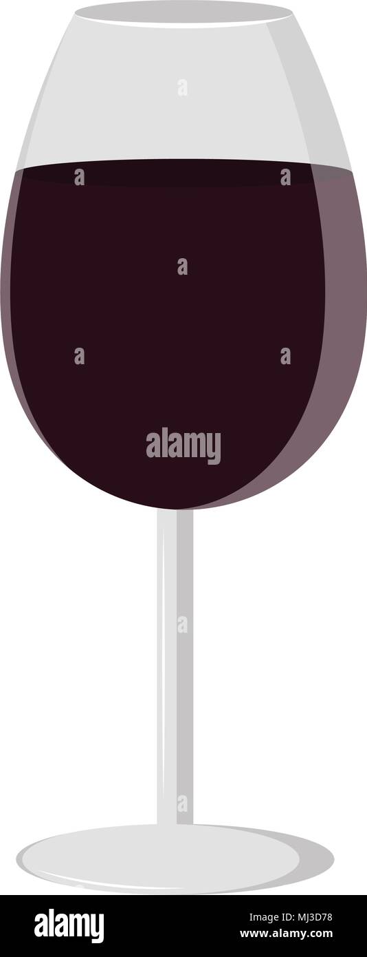 Isolated wine glass icon Stock Vector Image & Art - Alamy