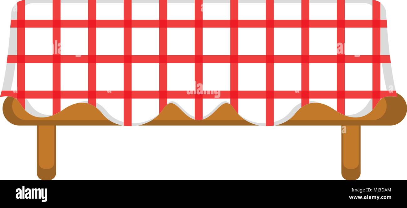 Isolated picnic table icon Stock Vector Image & Art - Alamy