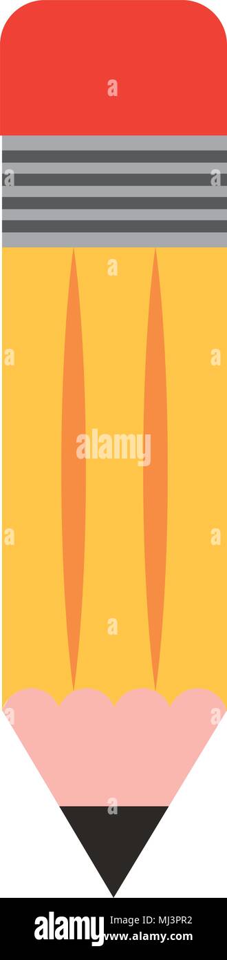 school pencil creative knowledge image vector illustration Stock Vector ...