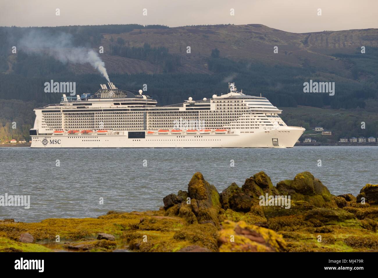 Msc Meraviglia High Resolution Stock Photography And Images Alamy