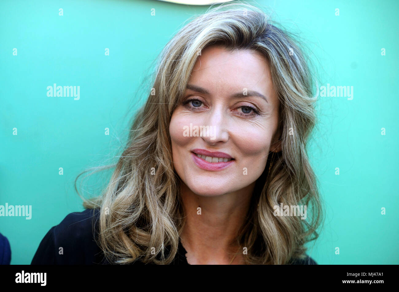 New York, USA. 02nd May, 2018. Natascha McElhone at the Hulu Upfront