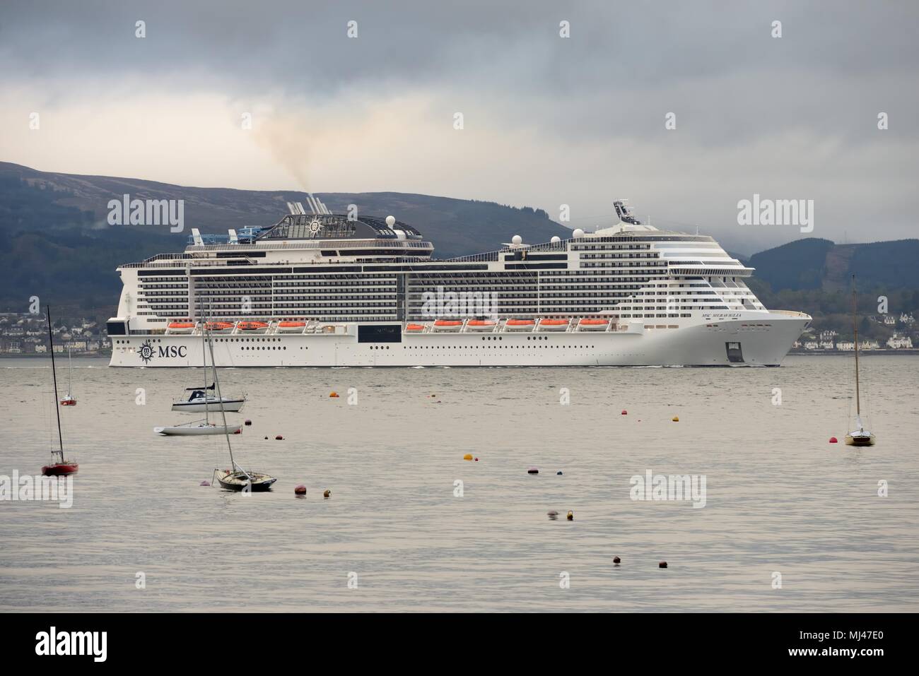 Msc Meraviglia High Resolution Stock Photography And Images Alamy