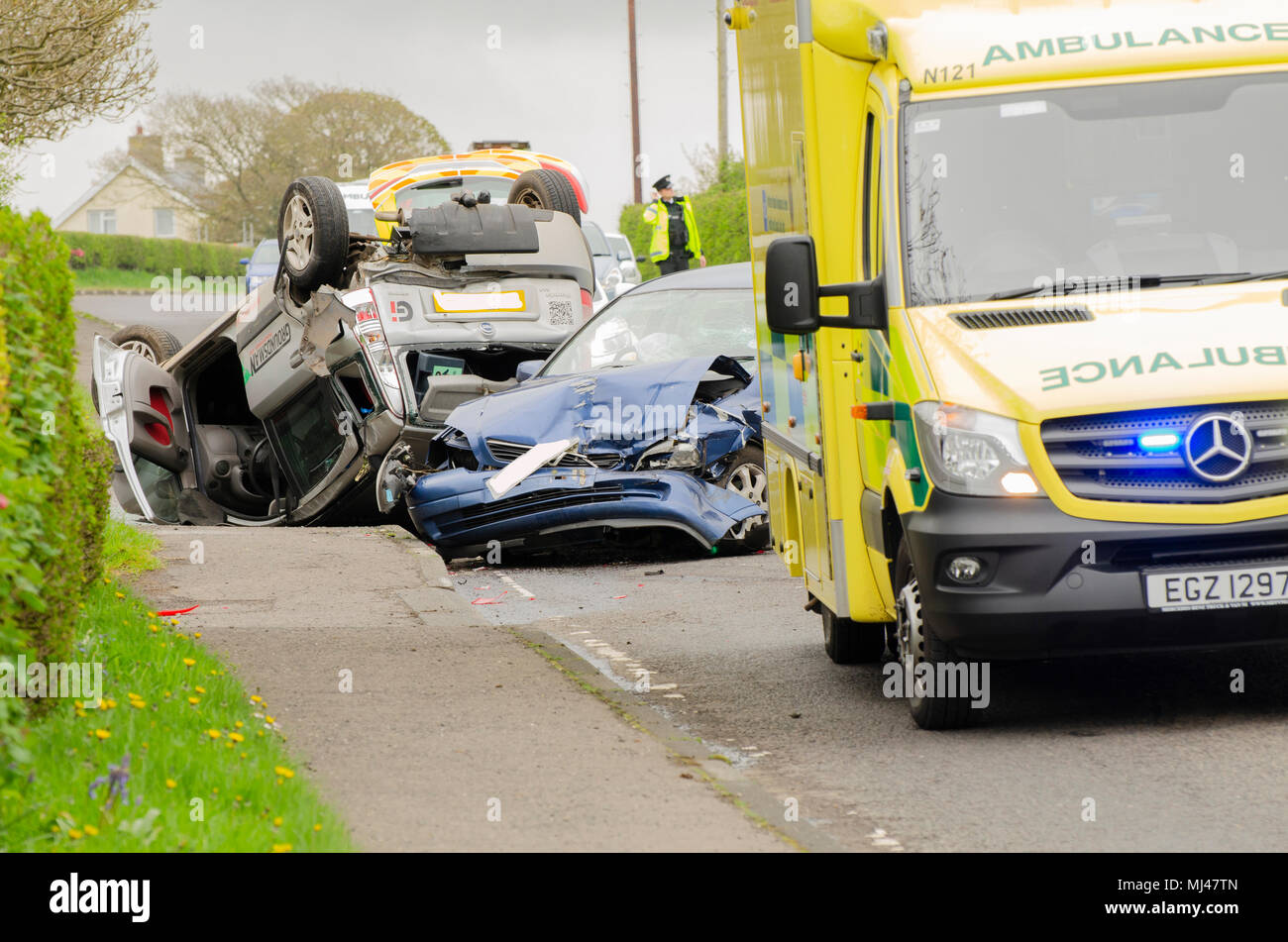 Road Traffic Accident Ireland High Resolution Stock Photography And Images Alamy