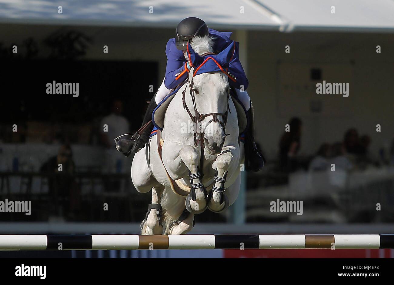 Longines Global Champions Tour and Global Champions League Madrid of jumping  horses. (photo: Jose Cuesta/261/Cordon Press). Cordon Press Stock Photo -  Alamy