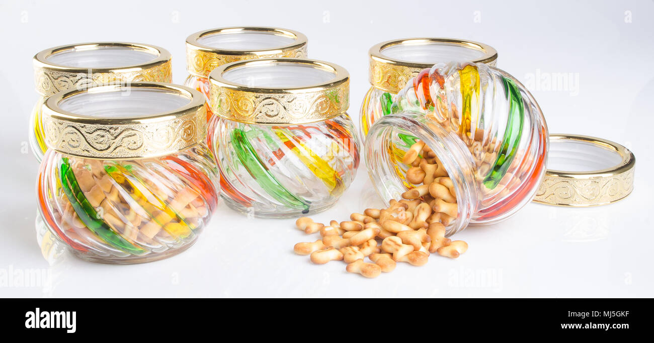 jar. candy jar on the background Stock Photo - Alamy