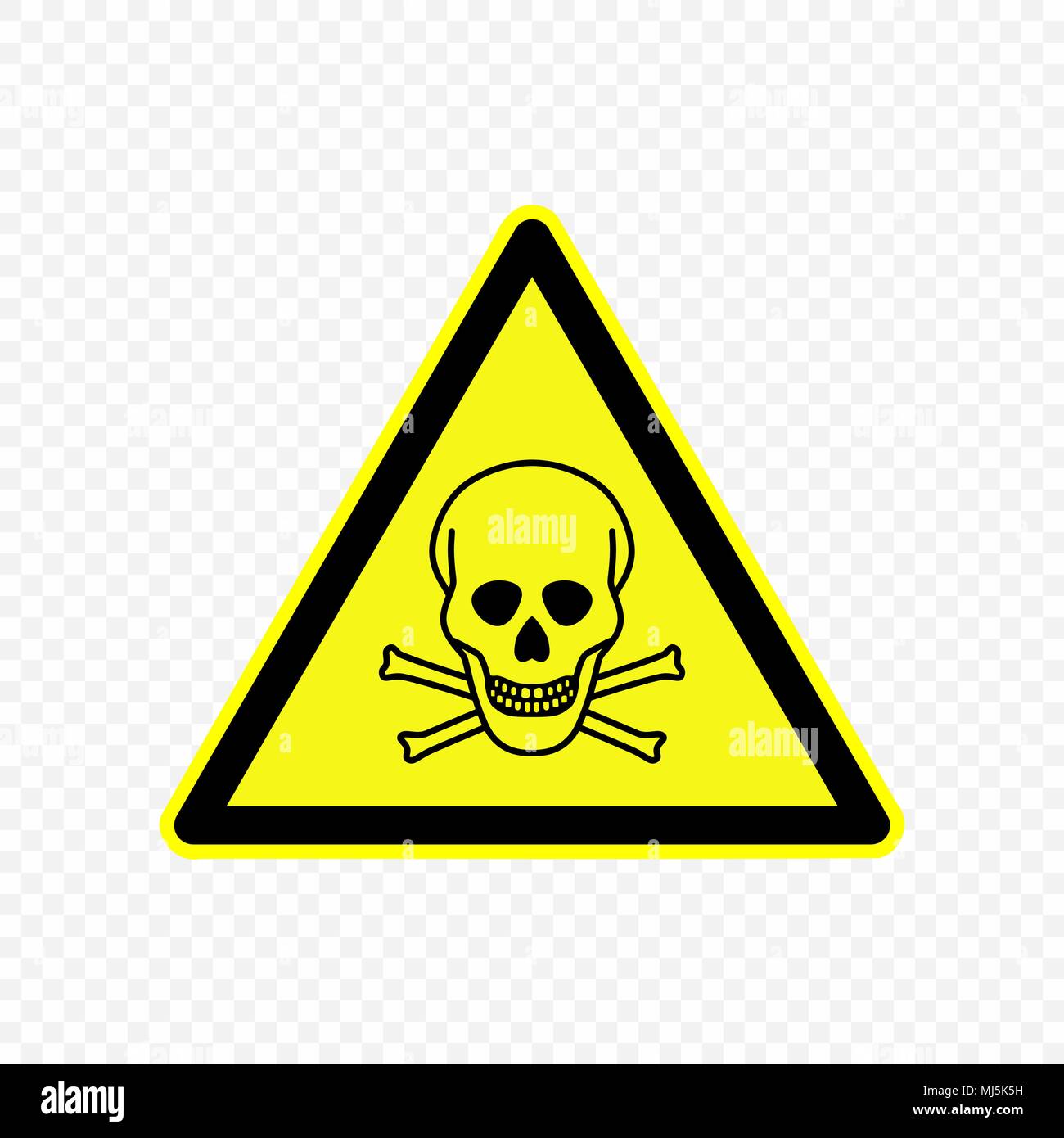 Hazard pictograph acute toxicity Royalty Free Vector Image