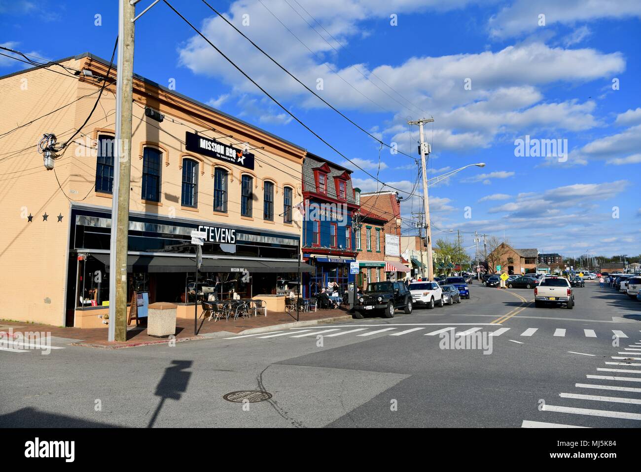 Mission BBQ restaurant in Annapolis, MD, USA Stock Photo