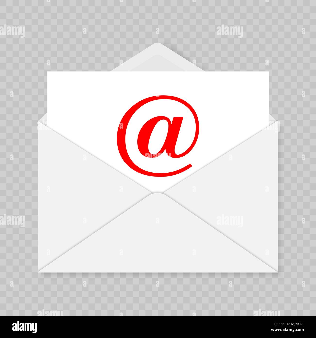 Mail icon. Vector illustration Stock Vector Image & Art - Alamy