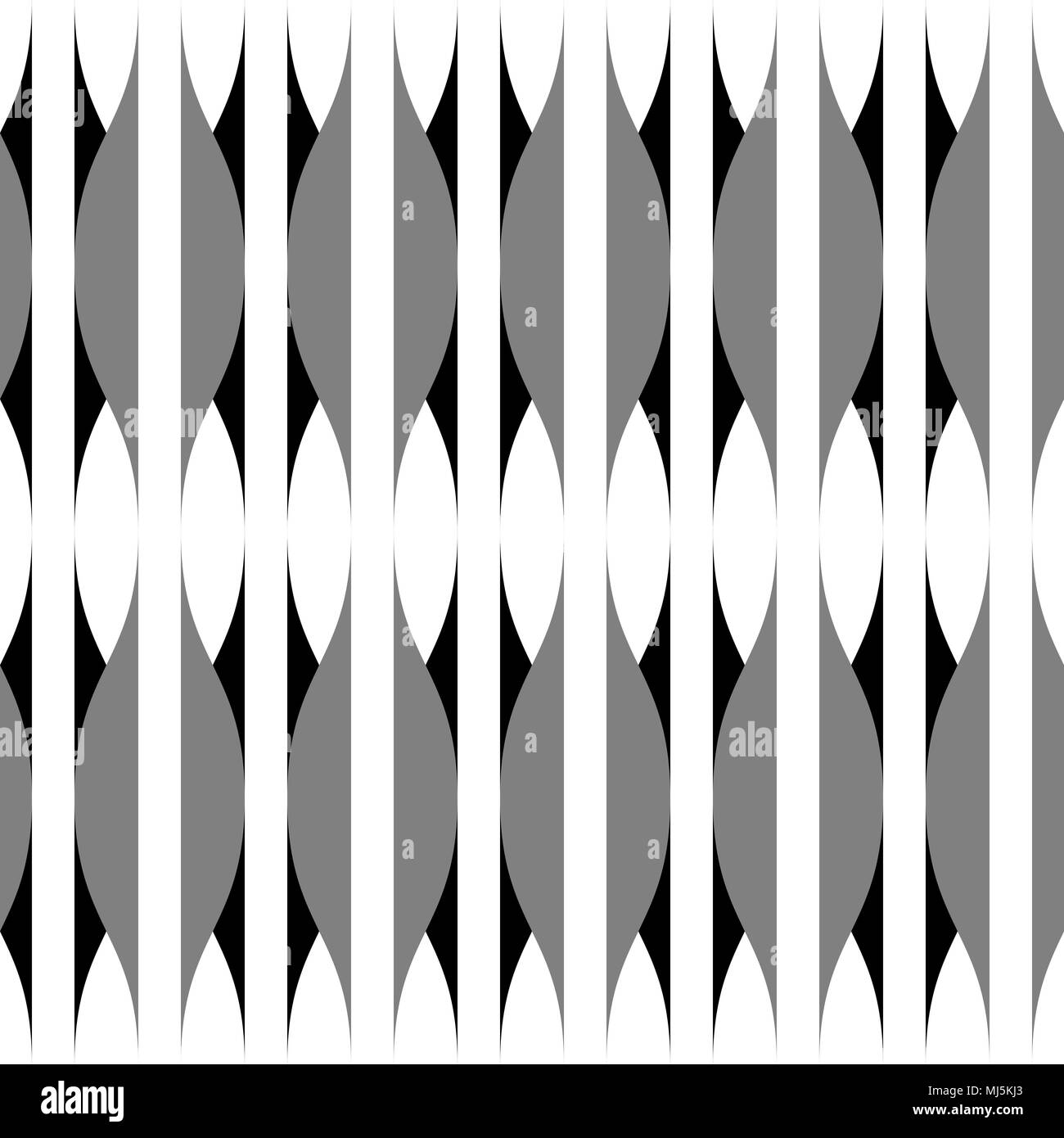 Wave shape vector vectors Black and White Stock Photos & Images - Alamy