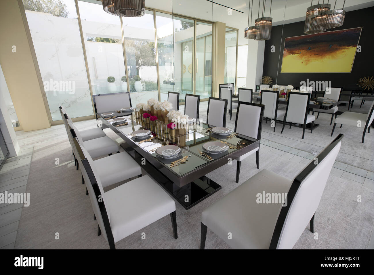 Nile Niami's property the Opus in Los Angeles California Stock Photo