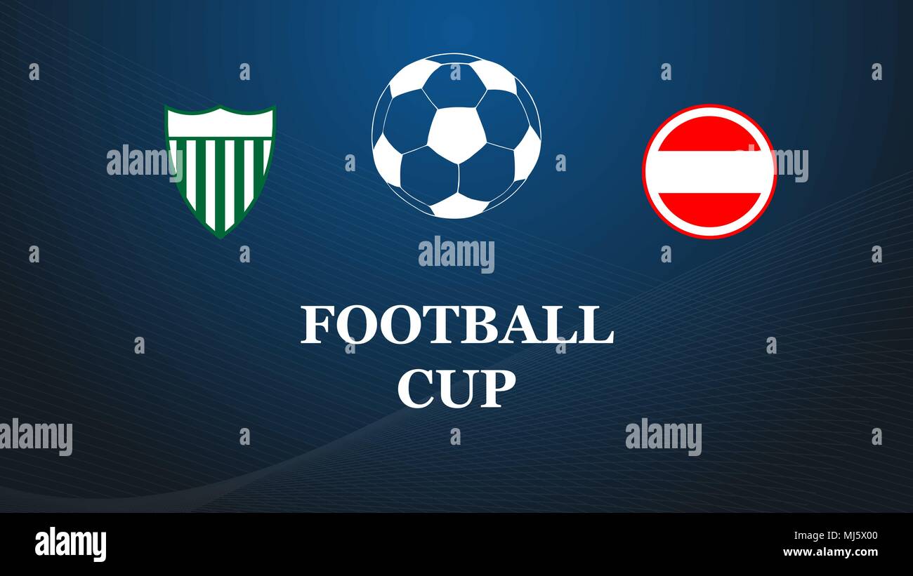 Football match design. Soccer background Stock Vector Image & Art - Alamy