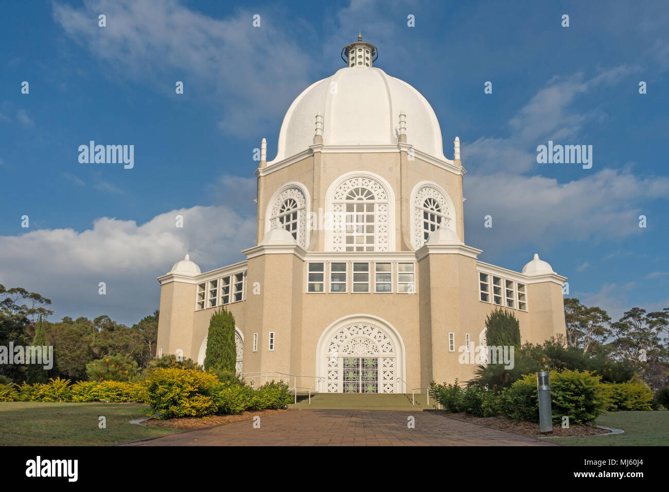 Baha'i Temple, House of Worship, Sydney Australia. Stock Photo