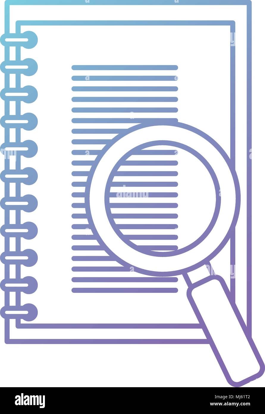 Loupe book Stock Vector Images - Alamy