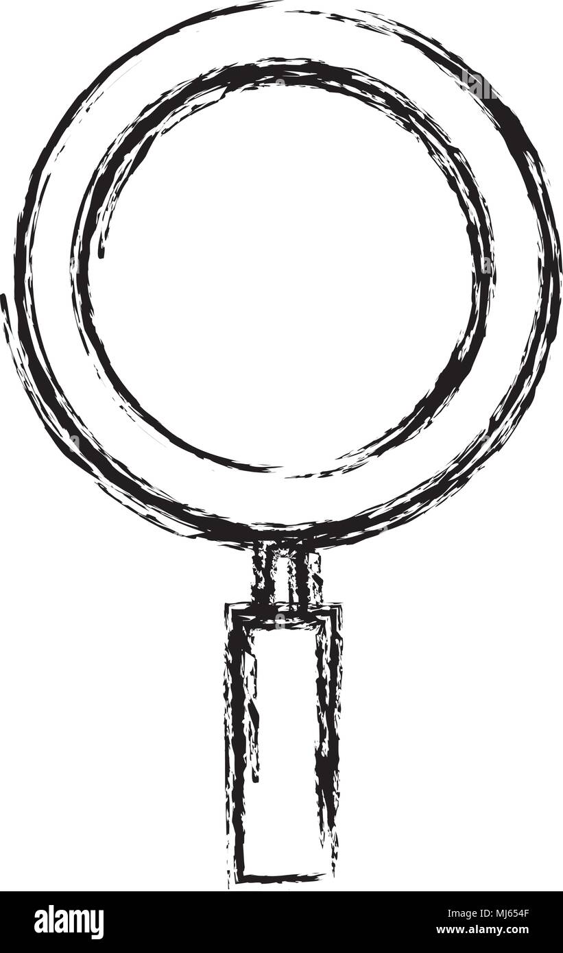 magnifying glass isolated icon Stock Vector Image & Art - Alamy
