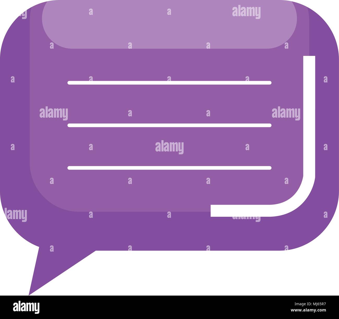 speech bubble message icon Stock Vector Image & Art - Alamy