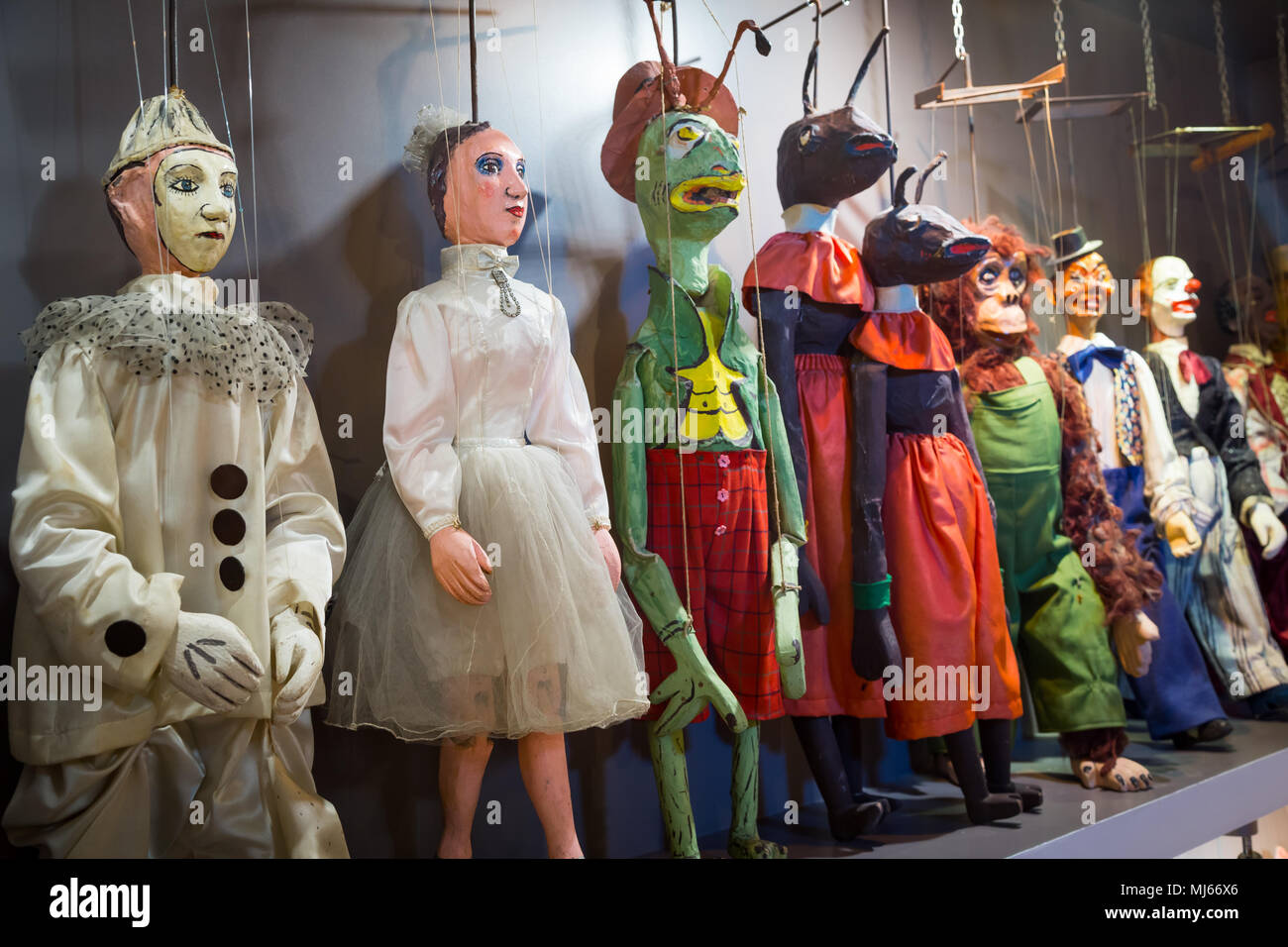 Original Pupo Siciliano (Sicilian puppets, Italy). The Sicilian puppets