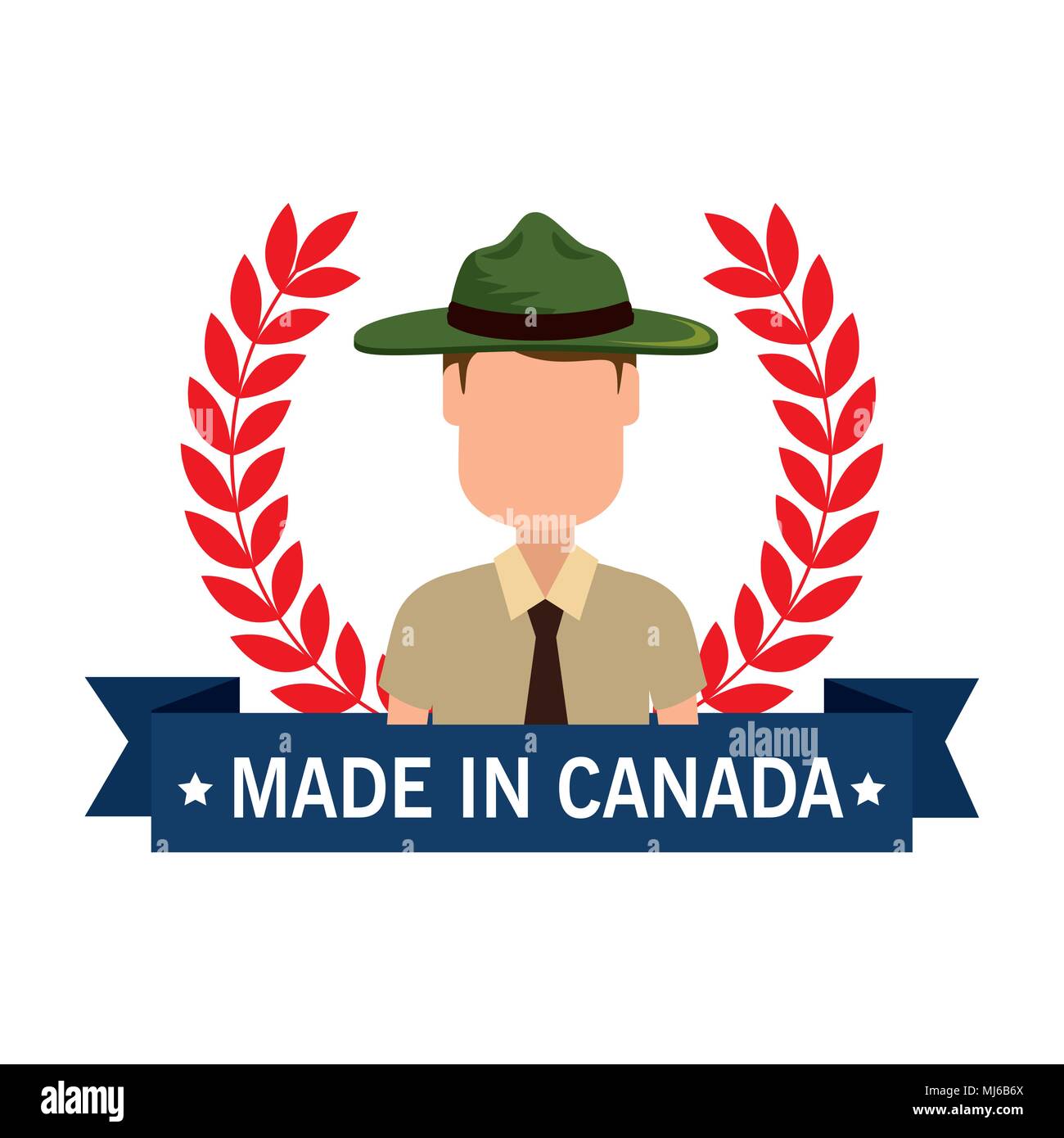 Made in canada guarantee hi res stock photography and images Alamy