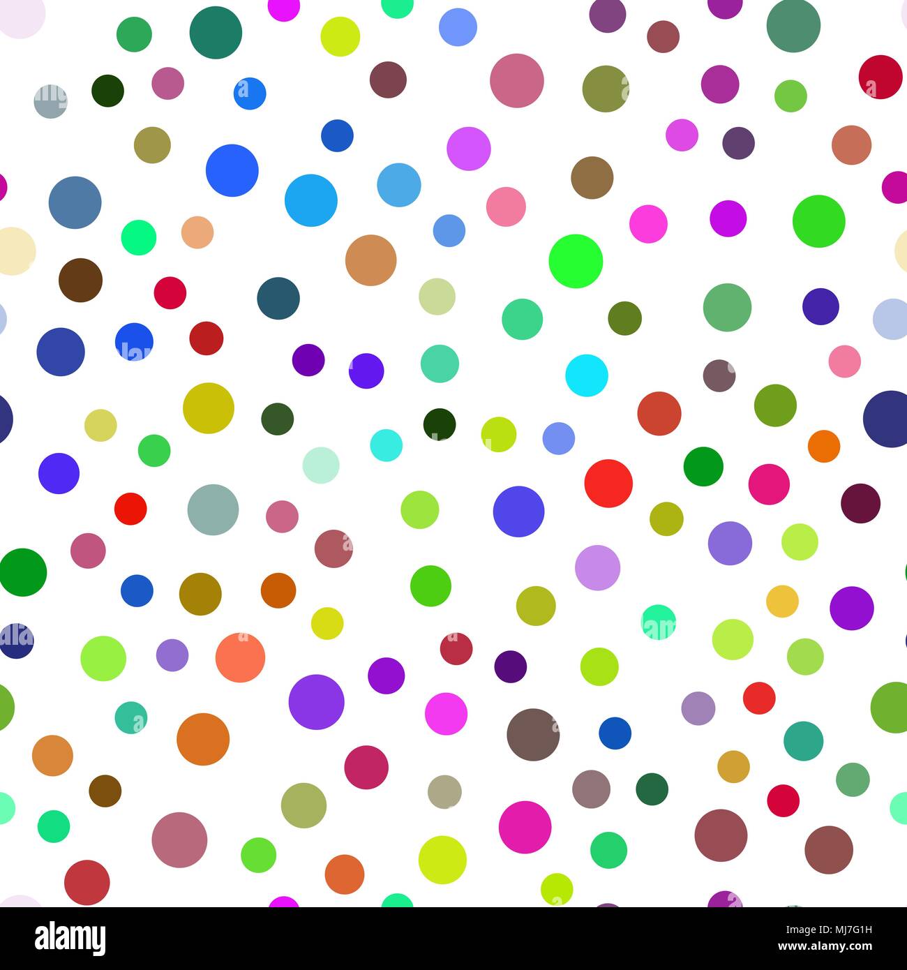 Set of Colorful Circles Stock Vector