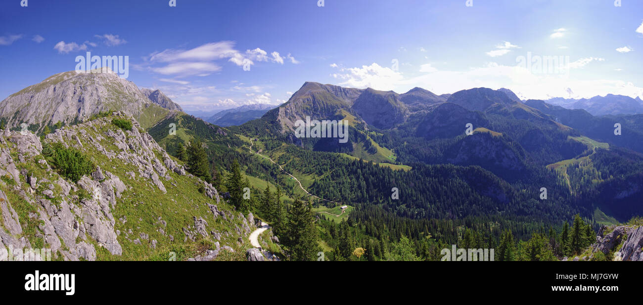 Jenner peak in Bavaria, Germany Alps Stock Photo - Alamy
