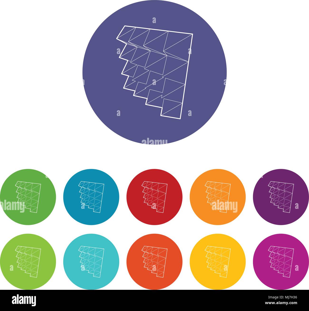Studio insulation icon, outline style Stock Vector