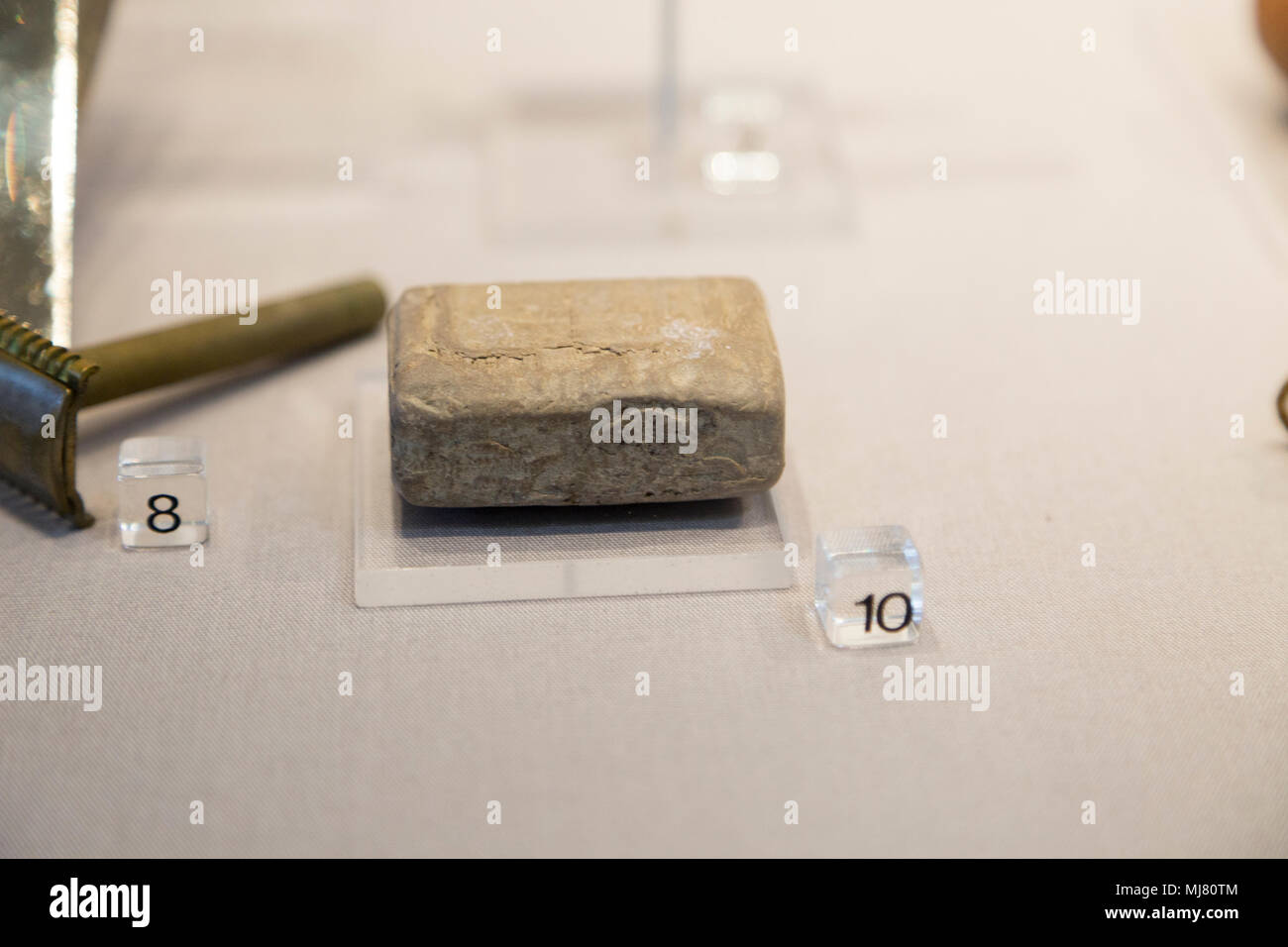A bar of soap made from human fat at concentration camp, REME