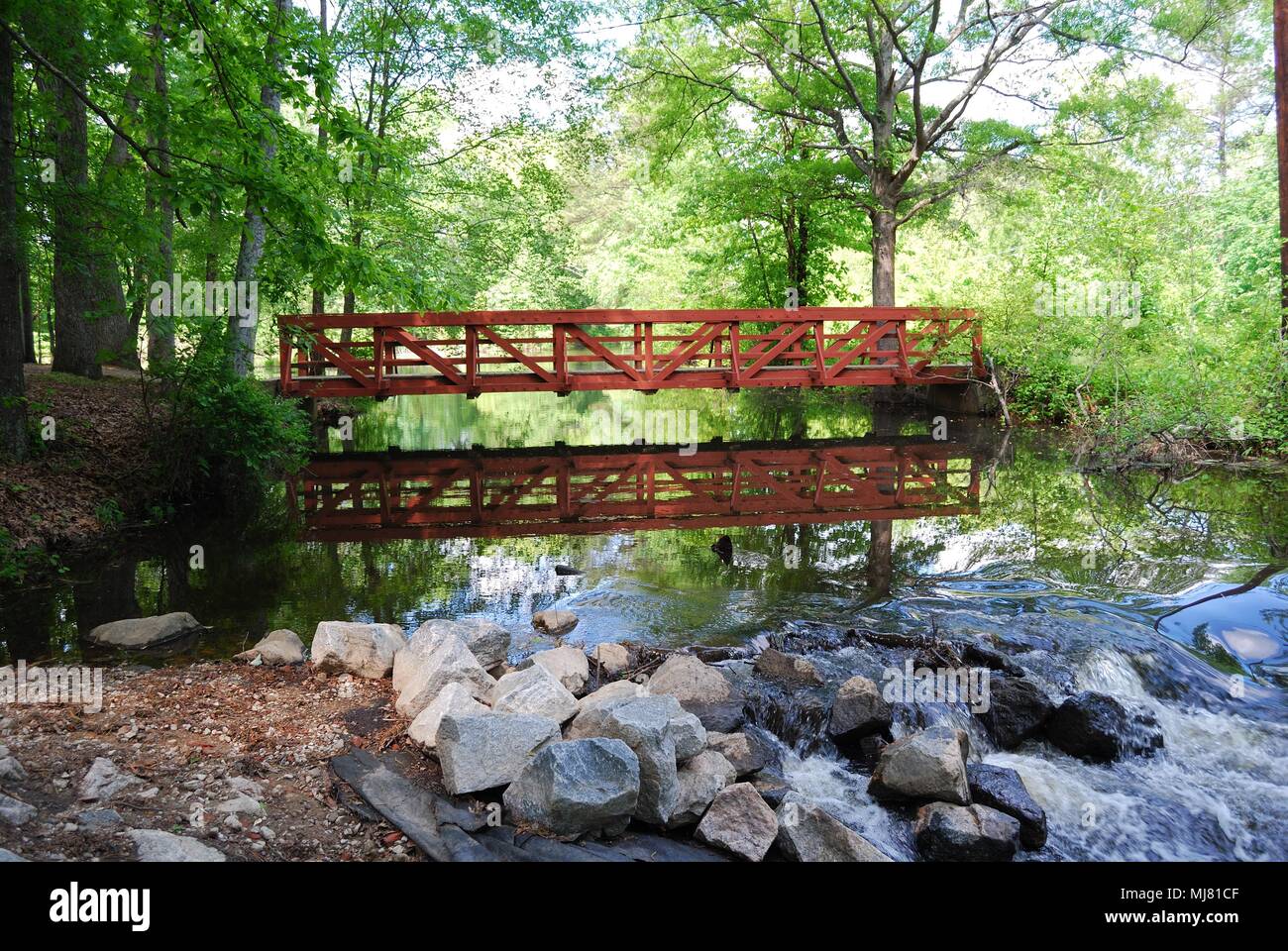 Appomattox River Park or Ferndale Park in Dinwiddie County near