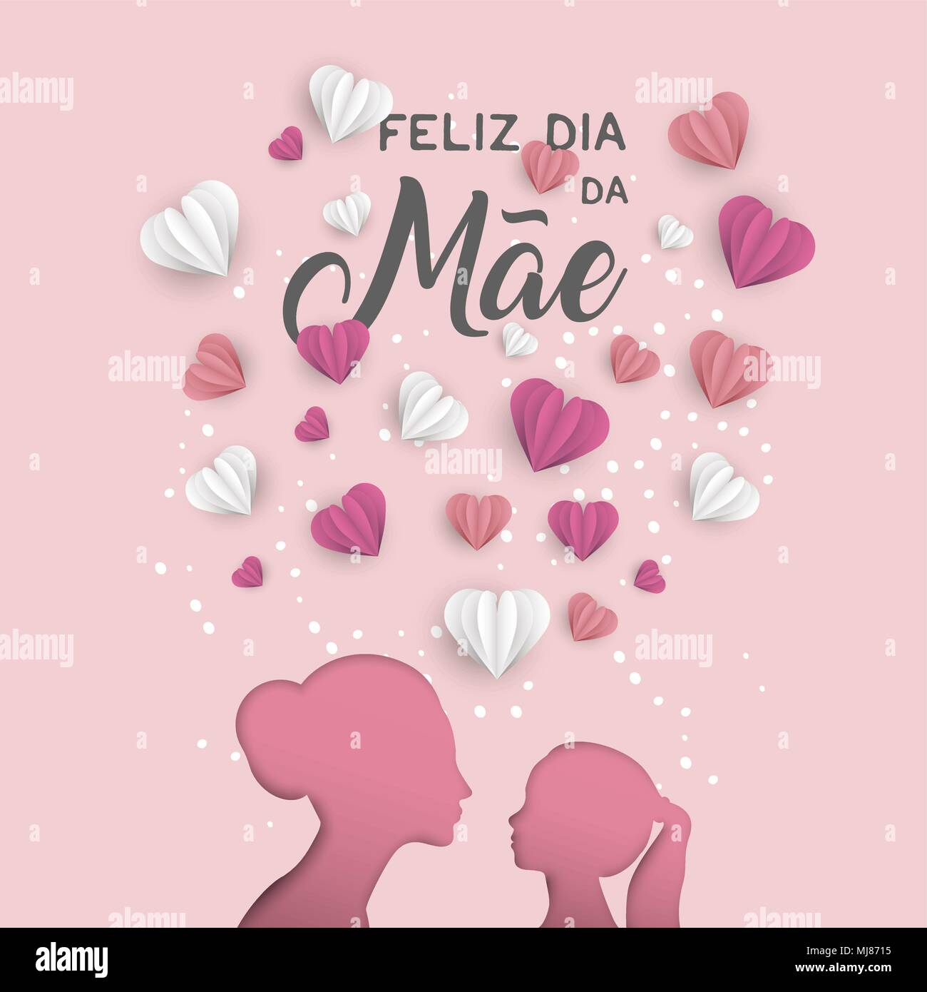 Floral Bonus Mom Happy Mothers Day Card - Portugal
