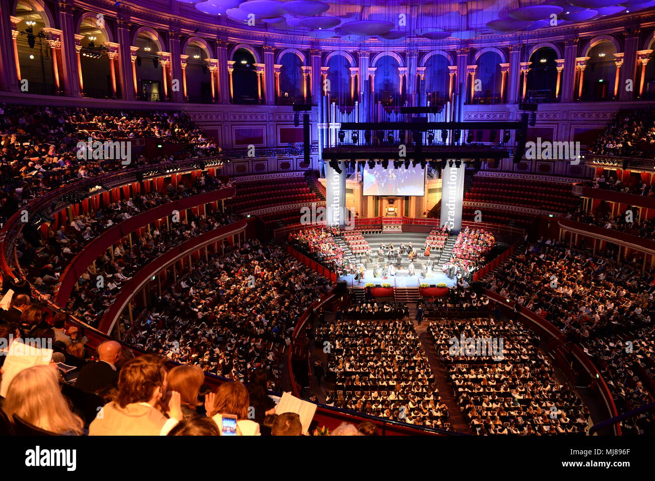 Imperial college graduation at Royal Albert Hall 2018 Stock Photo Alamy