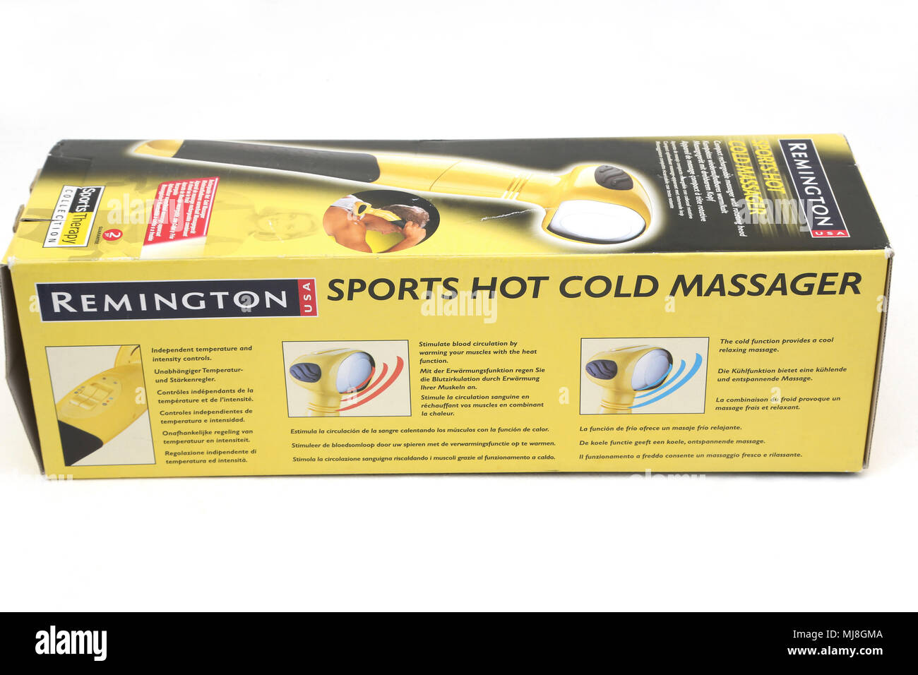 Remington Sports Hot Cold Massager Stock Photo