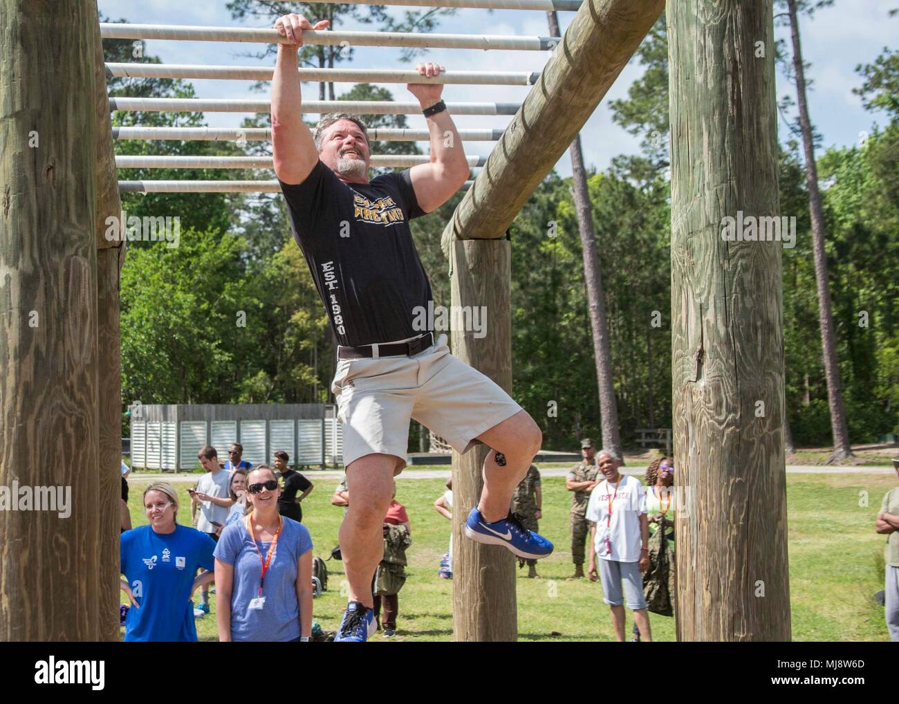 Jean Paul Duhon A Coach With Sulphur High School Participates In