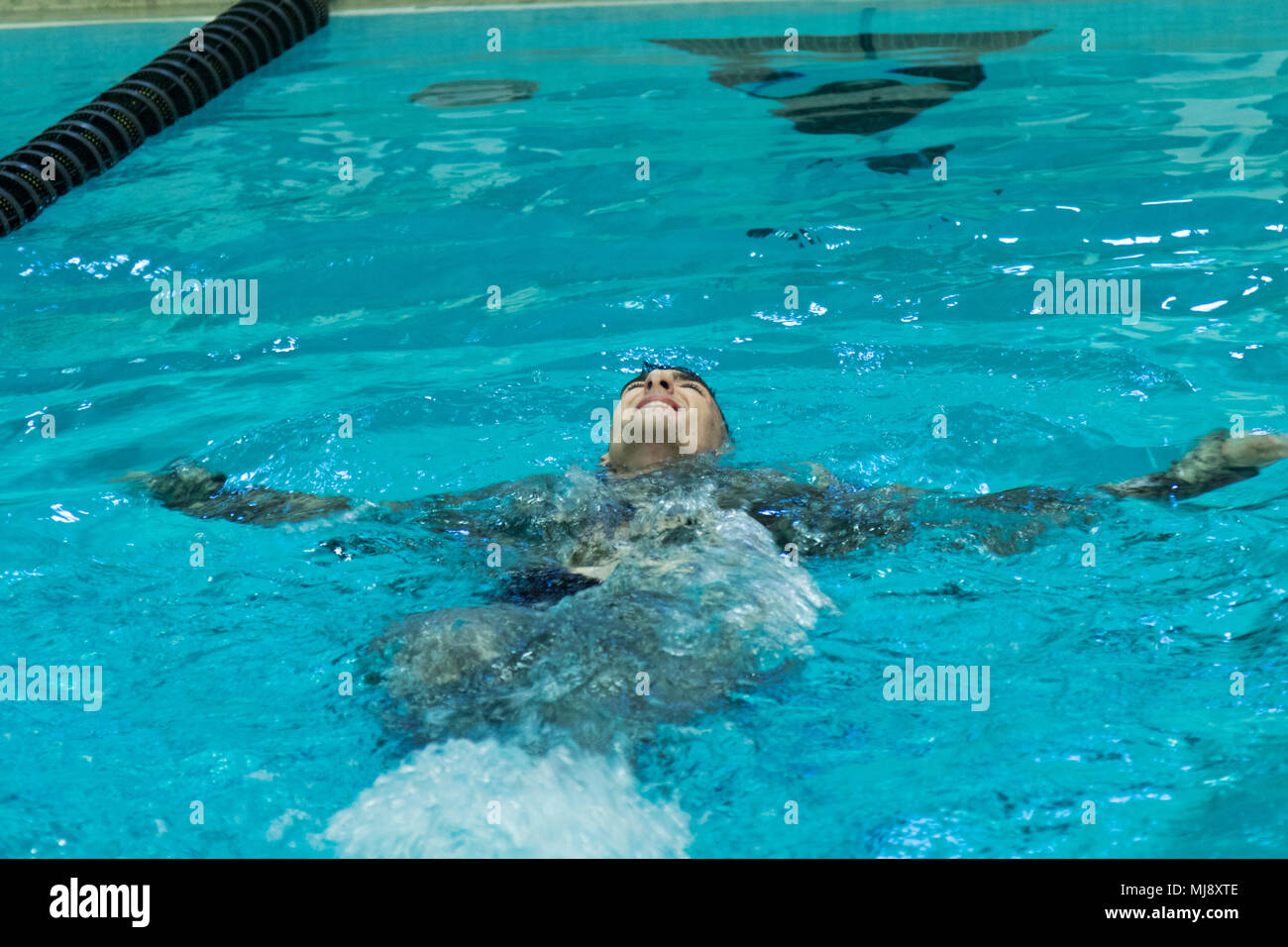 U.S. Army Spc. Robert Marino, a military police officer assigned to the