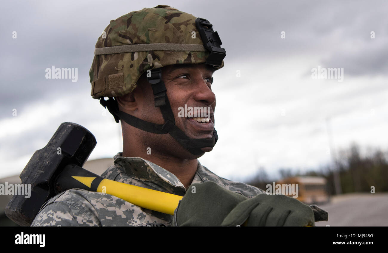 Maj. Micah Ramseur, a movement control officer from the 200th Military Police Command
