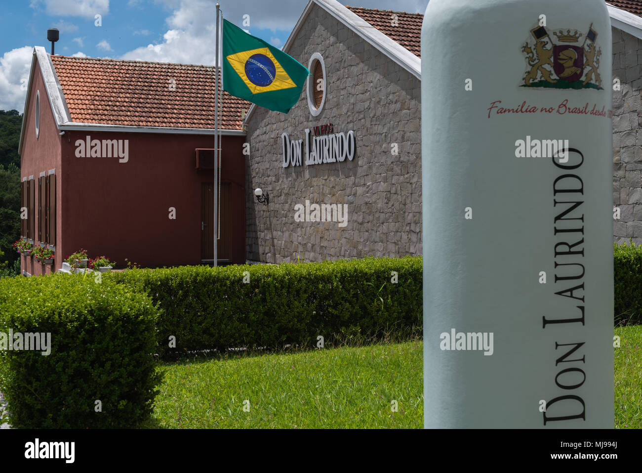 Winery 'Don Laurindo', Vale dos Vinhedos, Rio Grande do Sul, Brazil, Latin America Stock Photo