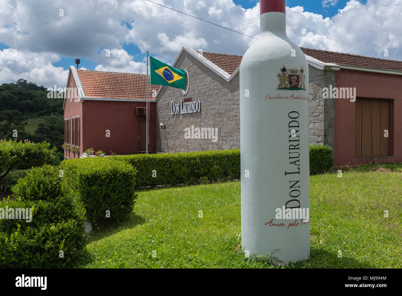 Winery 'Don Laurindo', Vale dos Vinhedos, Rio Grande do Sul, Brazil, Latin America Stock Photo