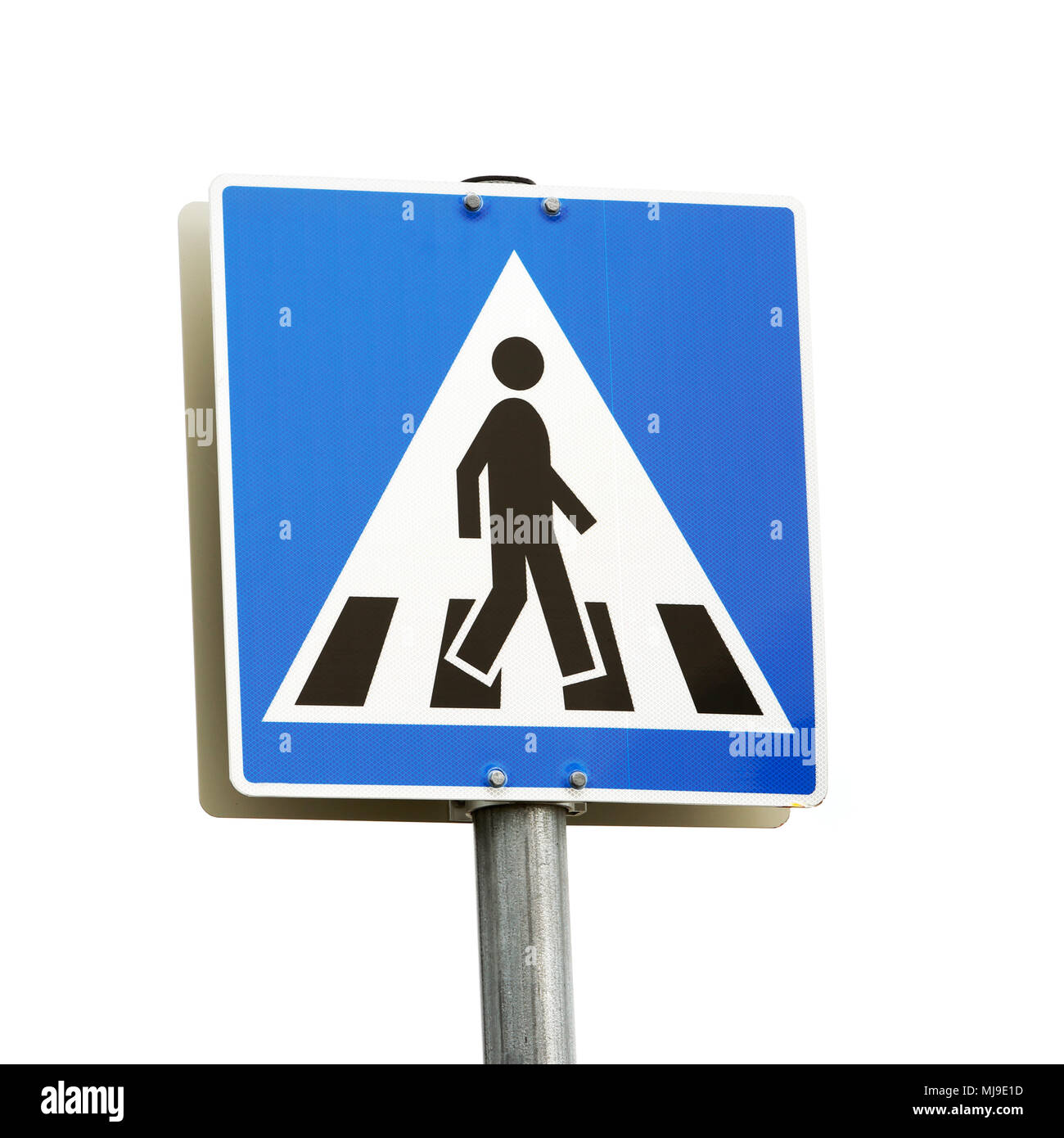 155 Pedestrian Crossing Sign High Res Illustrations - Getty Images