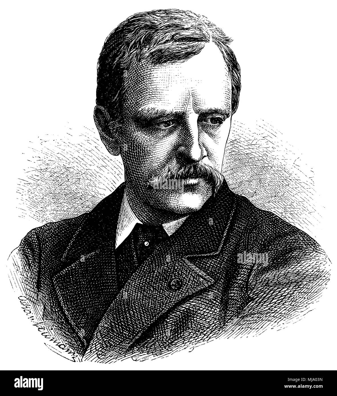 Nils Adolf Erik Nordenskiöld (born November 18, 1832 Stock Photo - Alamy