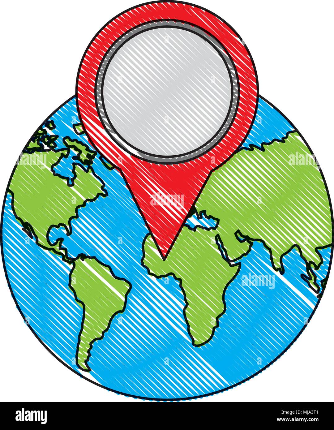 gps navigation world map pin destination travel vector illustration Stock Vector Image & Art Alamy