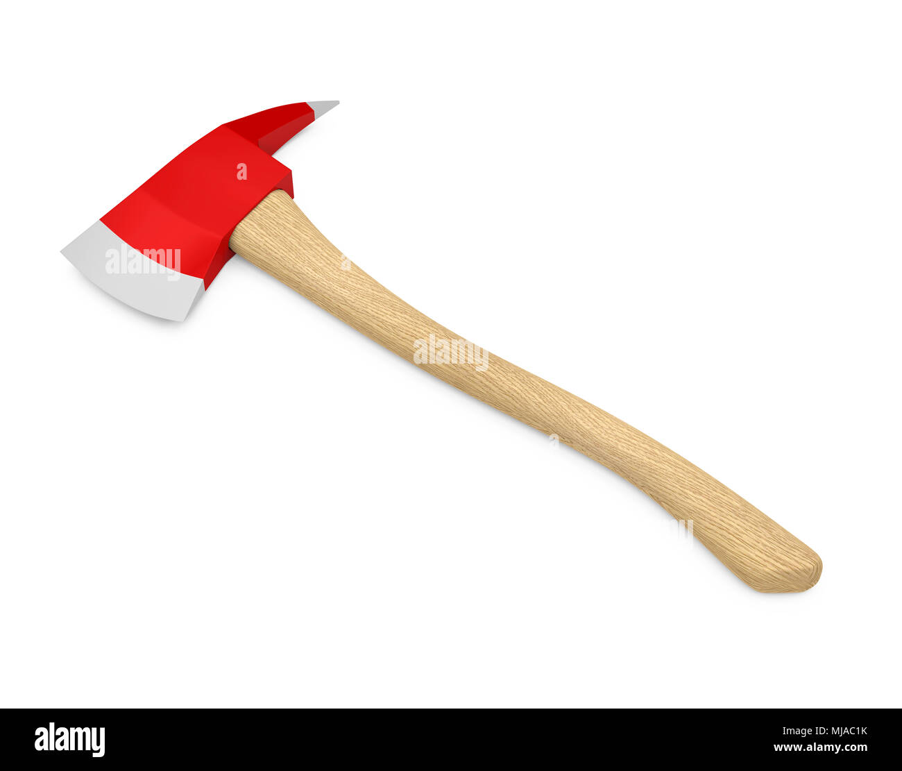 Fireman Axe Isolated Stock Photo Alamy