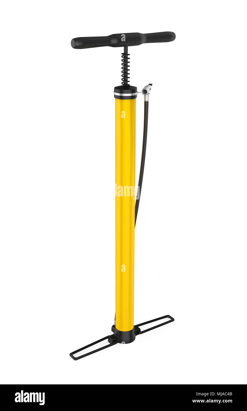 Hand Air Pump Isolated Stock Photo Alamy