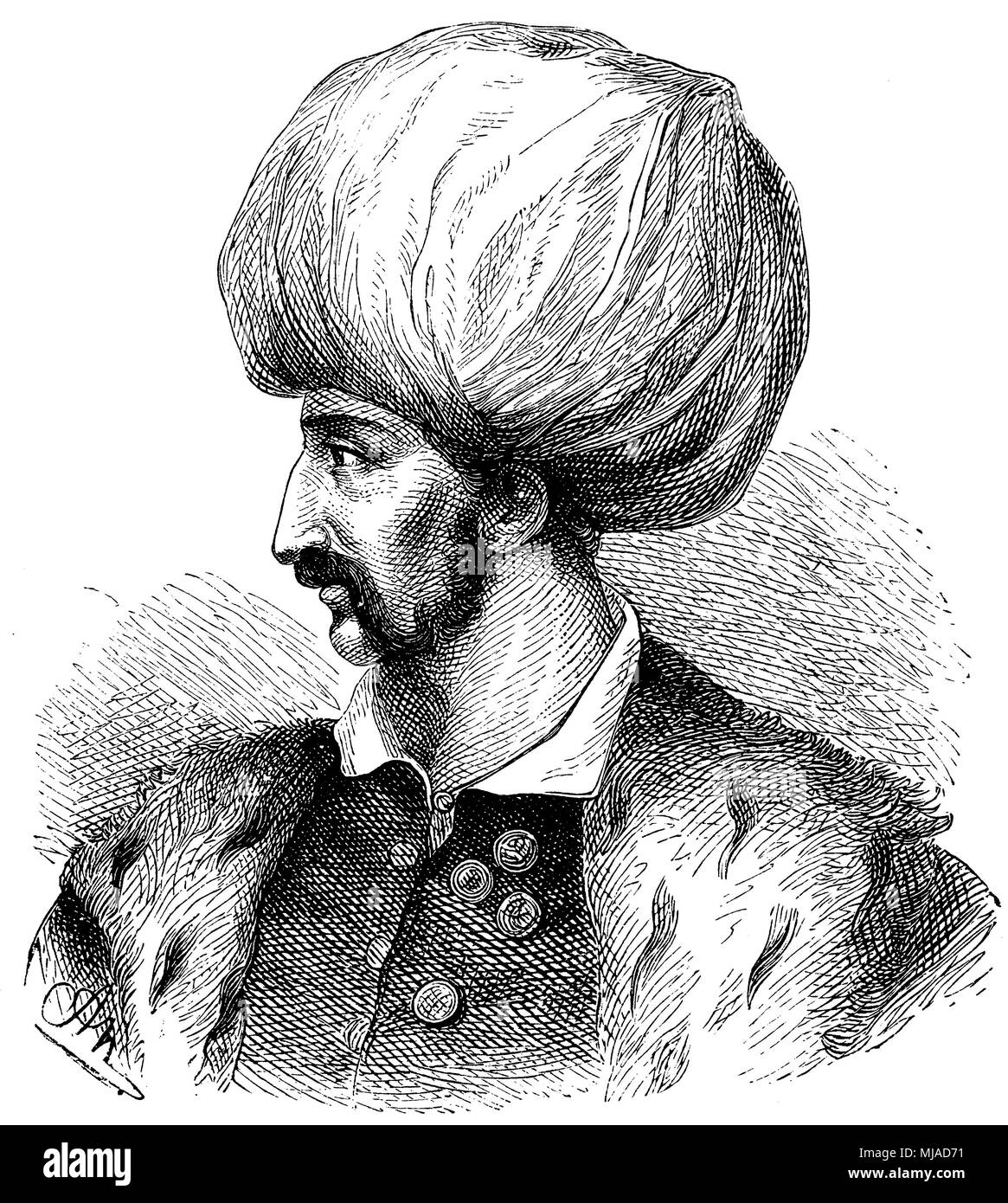 Soliman II (1520-1566), Stock Photo