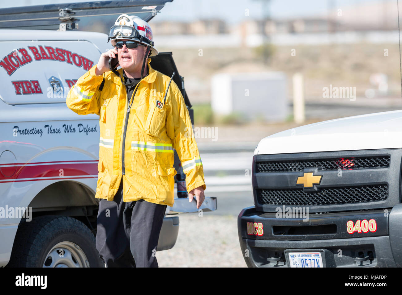 Deputy Fire Chief Ryan Tworek, MCLB Barstow Fire and Emergency Services