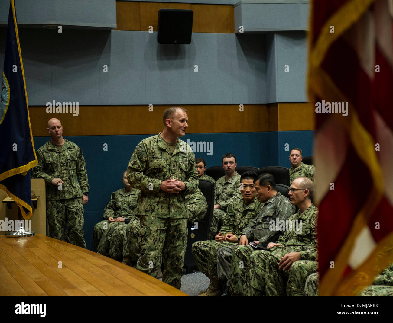 Master Chief Petty Officer of the Navy (MCPON) Steven S. Giordano talks ...